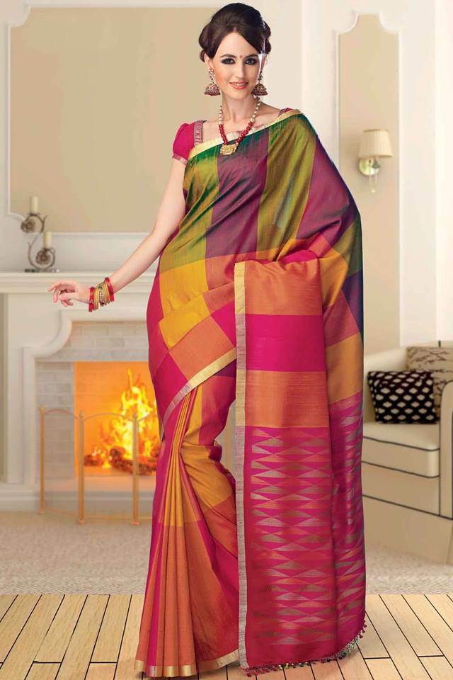 How To Wear A Saree To Look Slim – Glamrs