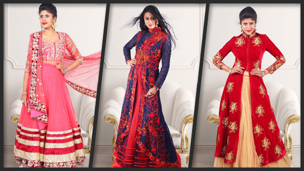 Dynamic Lehengas prettifying cute ladies - Samyakk