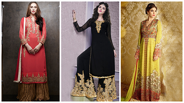 Miraculous Salwar suits with Astonishing neck designs