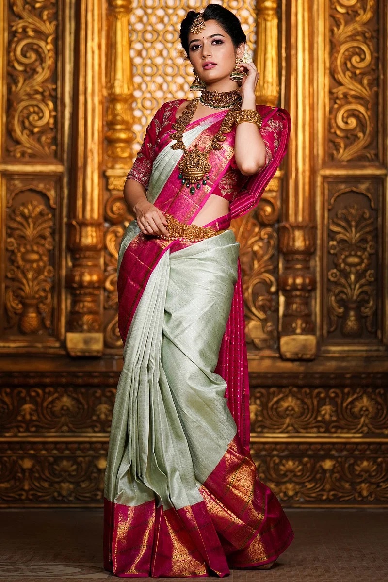 Incredible Collection of Full 4K Kanchipuram Saree Images - Over 999 ...