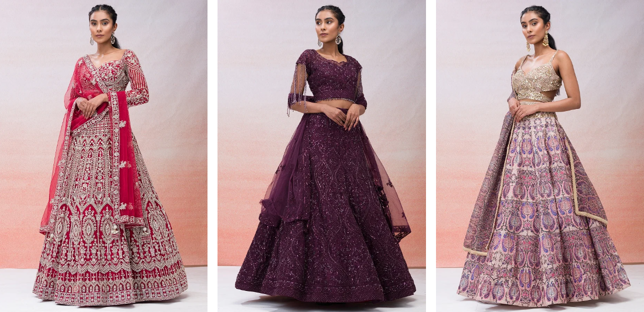 Ethnic Plus : How to Wear a Lehenga to a Wedding: A Stylist's Guide
